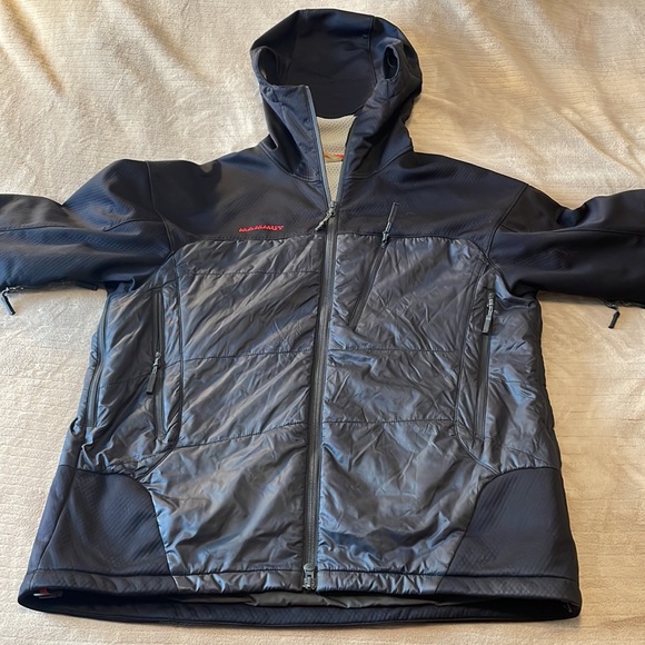 Good used Large Men’s Mammut Stratus Hybrid Jacket - Picture 2 of 6